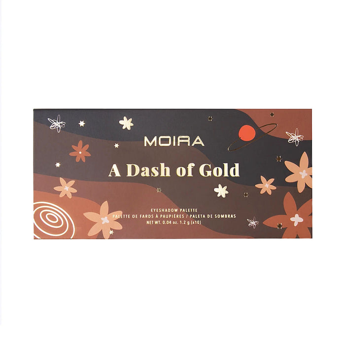 MOIRA A Dash Of Gold 10 Eyeshadow Palette