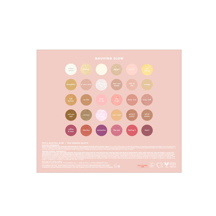 KARA PRO18 Mauving Slow 30 Color Eyeshadow Palette