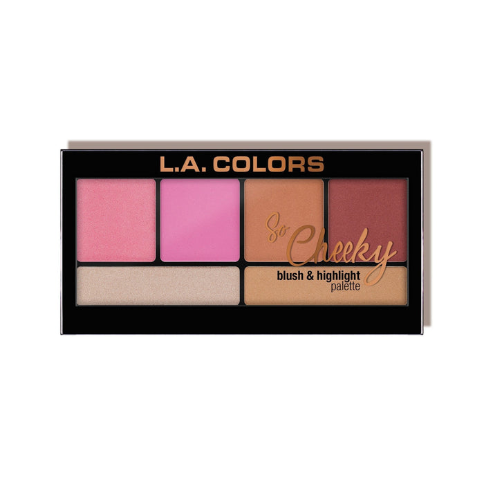 LACOLORS So Cheeky Blush and Highlight Palette