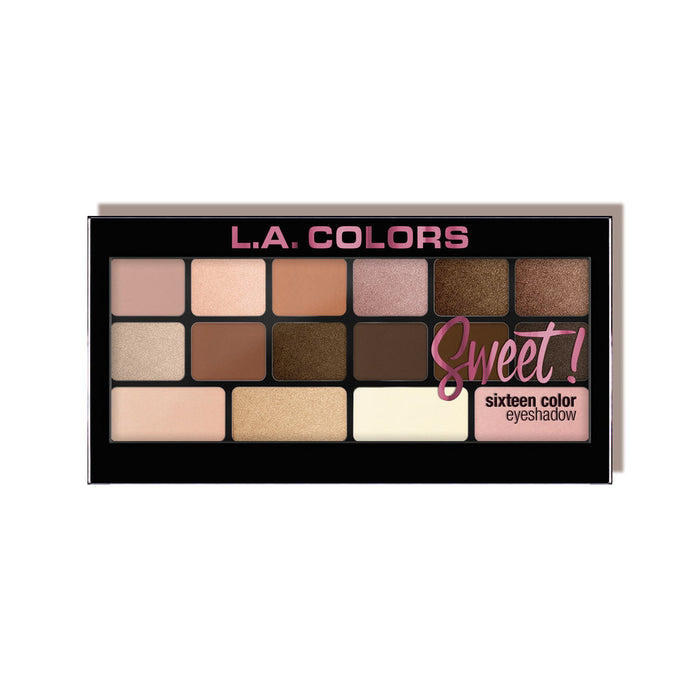 LACOLORS Sweet 16 Color Eyeshadow Palette