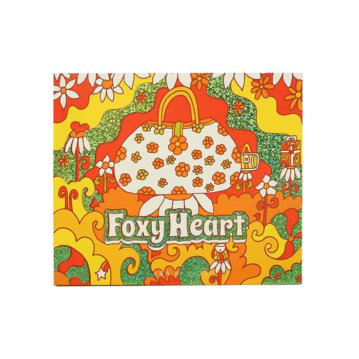 KARA E3014103 Foxy Heart 30 Color Eyeshadow Palette