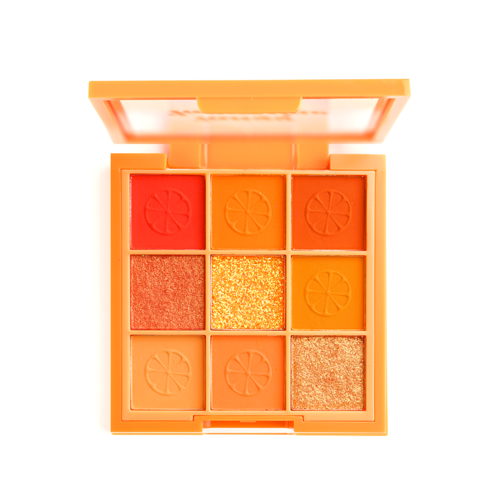KARA ES132 Tangy Tangerine 9 Color Eyeshadow Palette