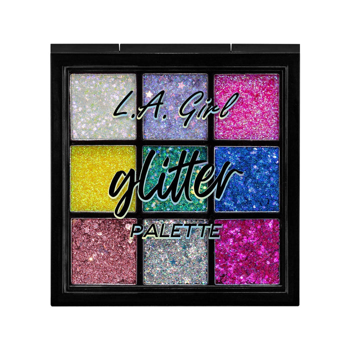 LAGIRL Pigment And Glitter 9 Color Eyeshadow Palette