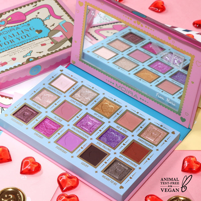 MOIRA I'm Falling For You 15 Color Eyeshadow Palette