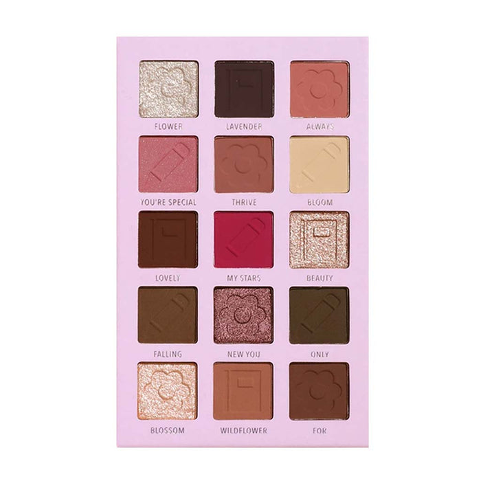 Moira Day Book Series 15 Color Eyeshadow Palette